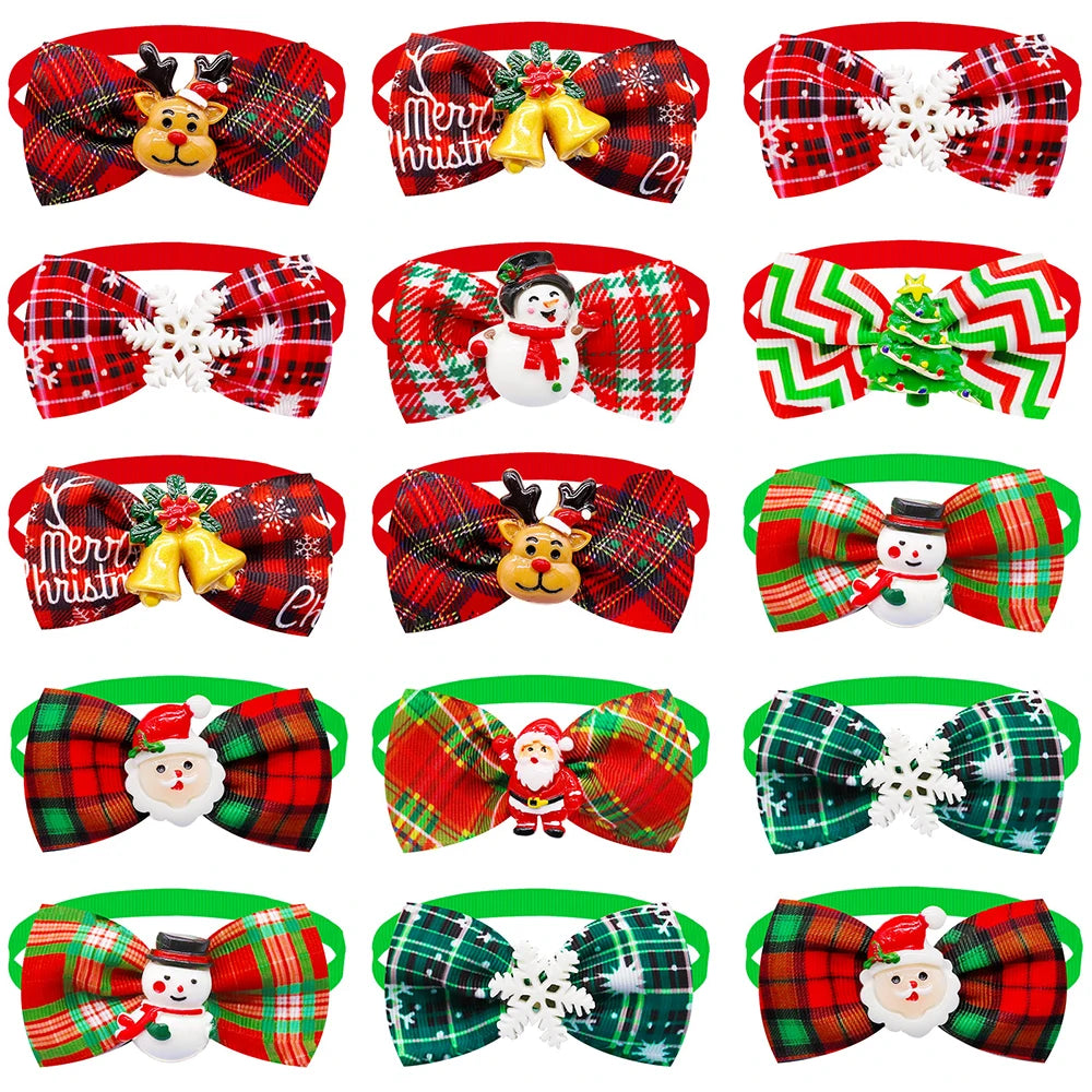 10PCS_Christmas_Dog_Bowties_2nd_showcase_image