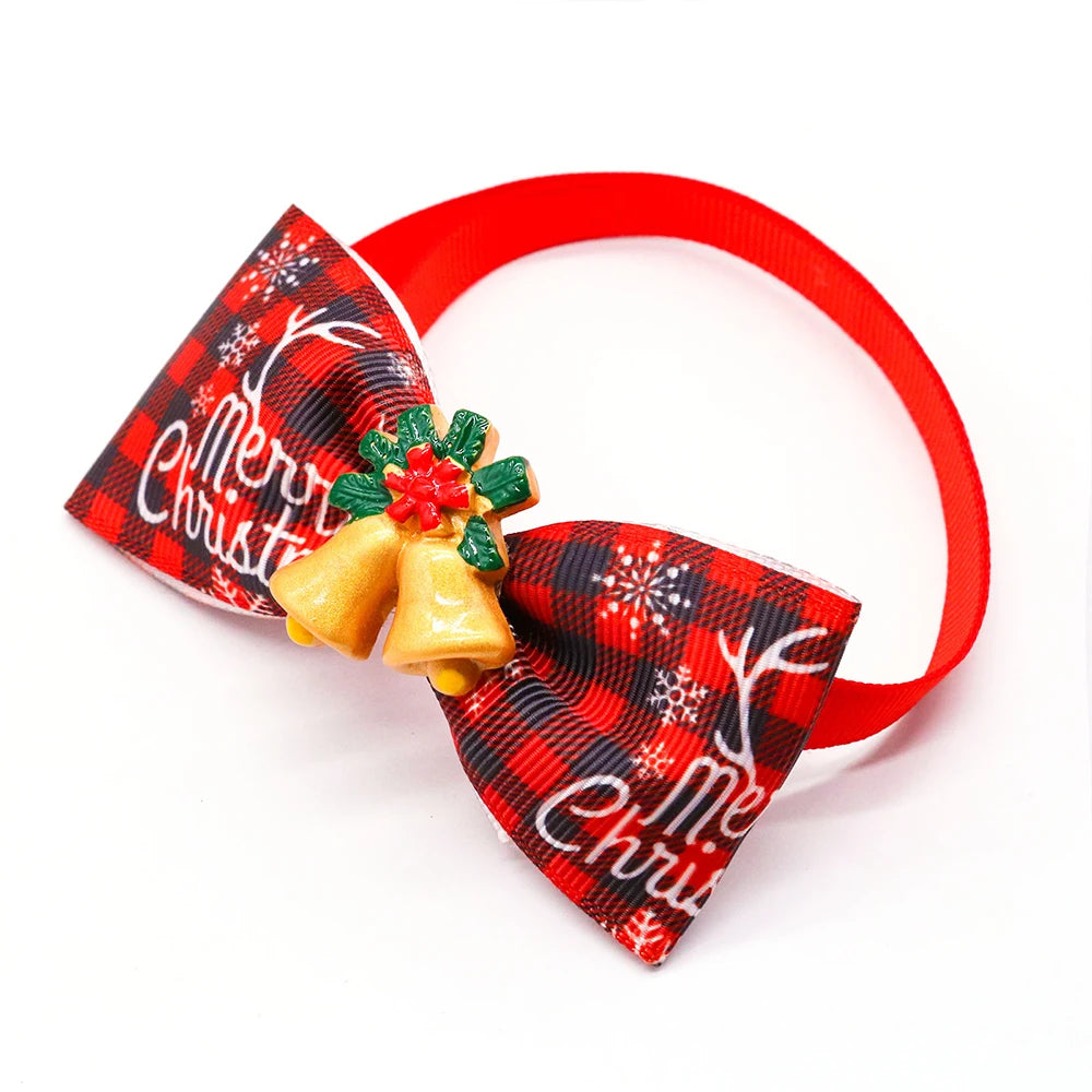 10PCS_Christmas_Dog_Bowties_example_one