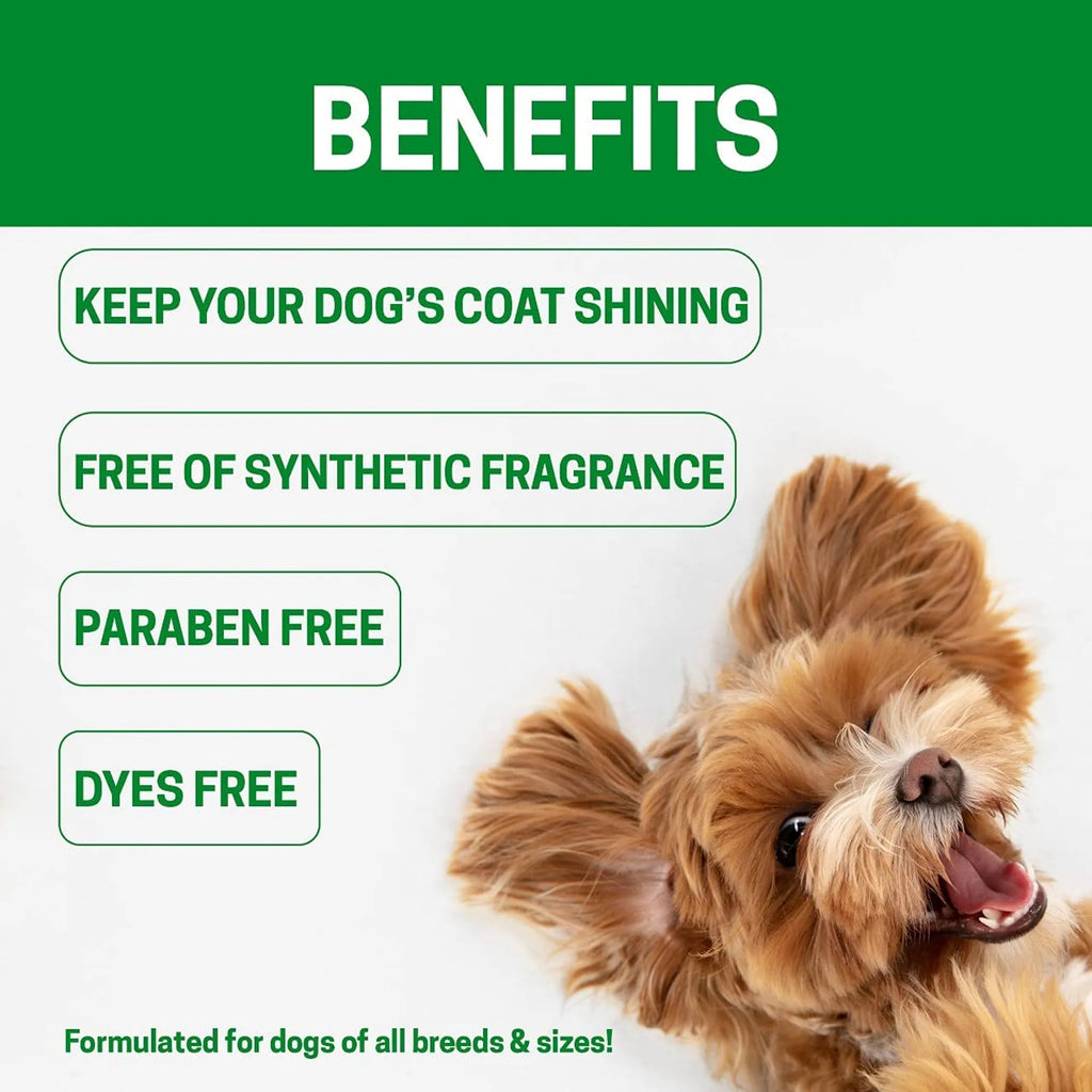 All-Natural Dog Shampoo (5 Treatment Options Available) - 16oz - Green Coat - Size: 16 OZ | Pack Of: 1 benefits