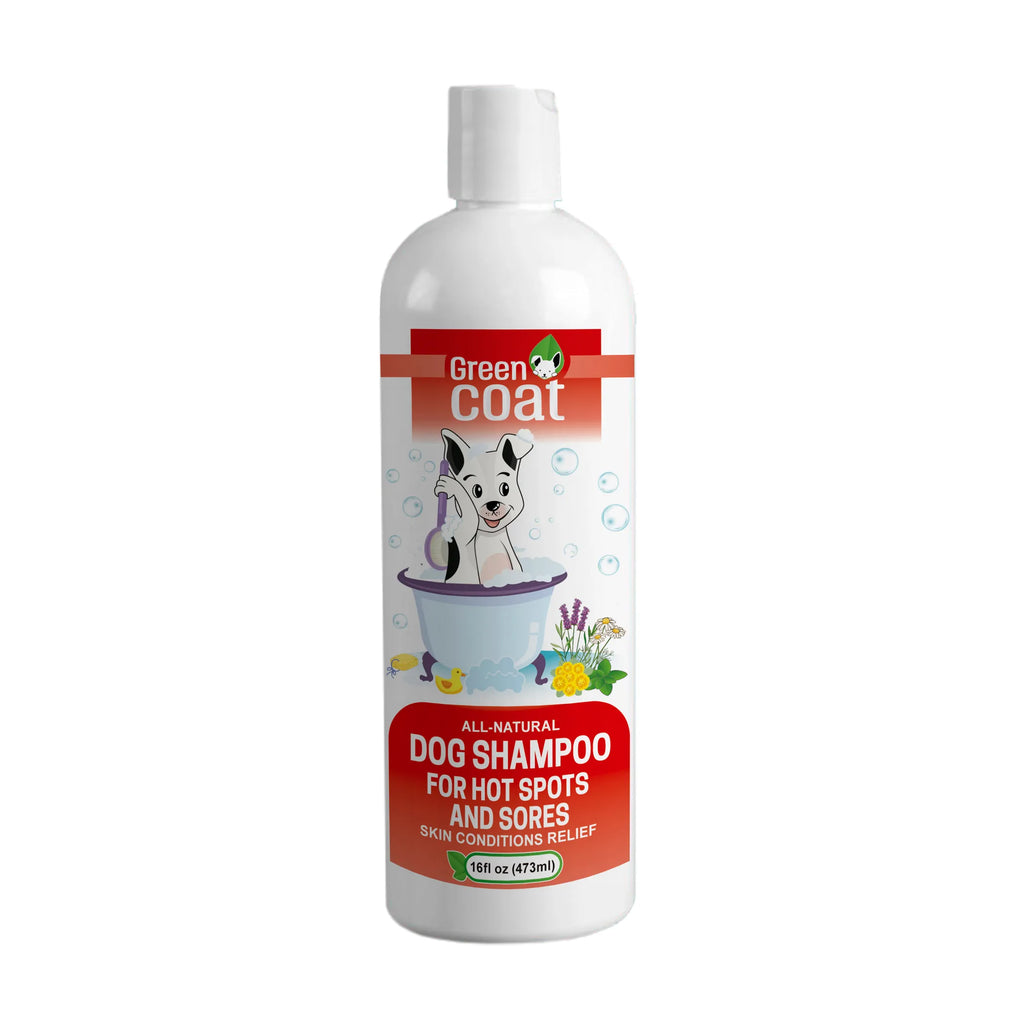All-Natural Dog Shampoo (5 Treatment Options Available) - 16oz - Green Coat - Size: 16 OZ | Pack Of: 1 red