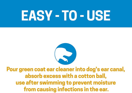 All Natural Dog Ear Cleaner - 8 oz - Romekin USA Corp how to use