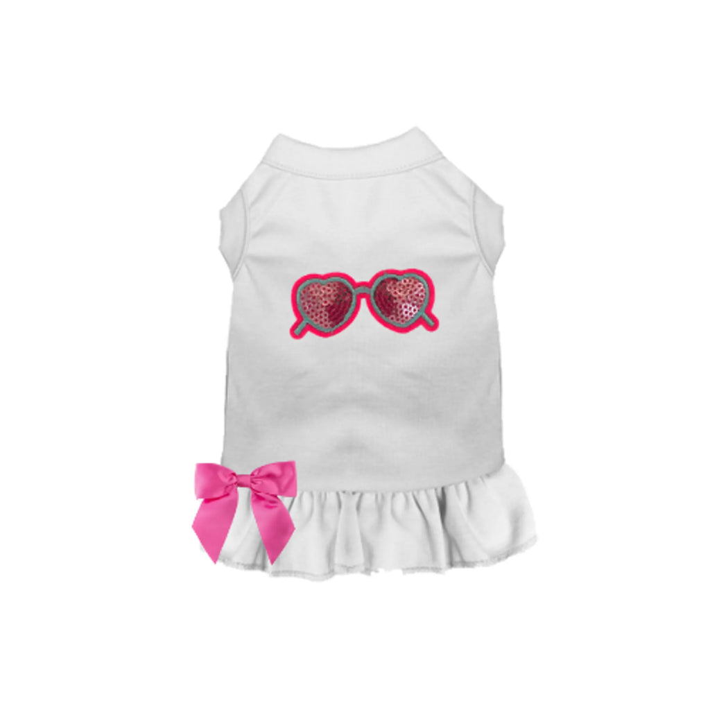 Always Sunny Dog Dress - Bark Fifth Avenue white