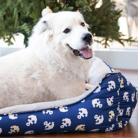 Anchors Away Pet Bed for Dogs - Petique 3