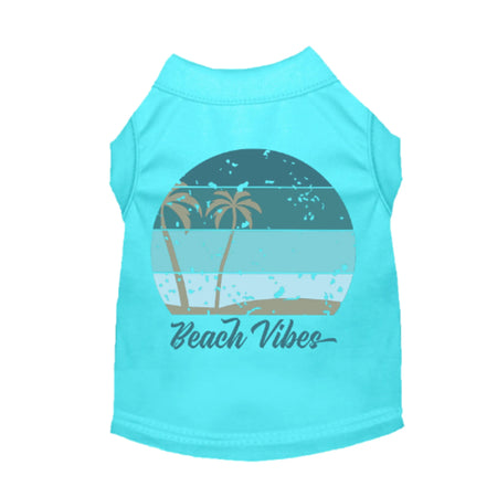 Beach Vibes Dog Shirt - Bark Fifth Avenue blue