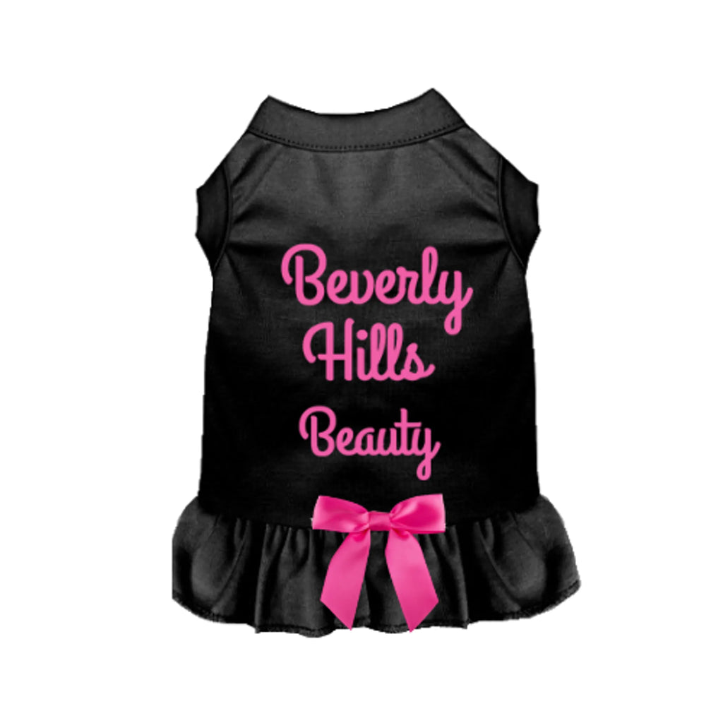 Beverly Hills Beauty Dog Dress - Bark Fifth Avenue black