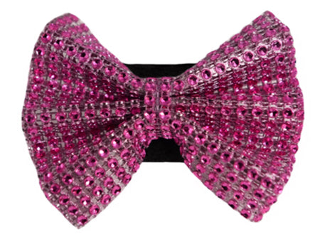Bling Bow Tie with Velcro fastener - Pets Ribbons 2