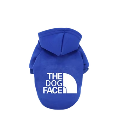 Blue Dog Face Hoodie - Cozy & Stylish for Small Breeds image 2