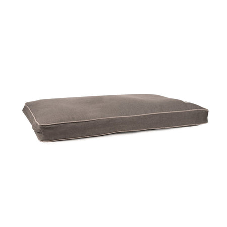 Brown pet bed on a white background