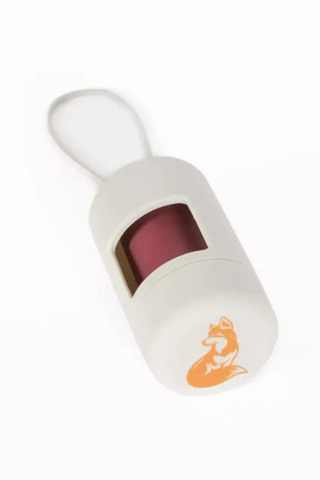 Cloud White Waste Bag Dispenser for Dogs - Aria the Fox bottom