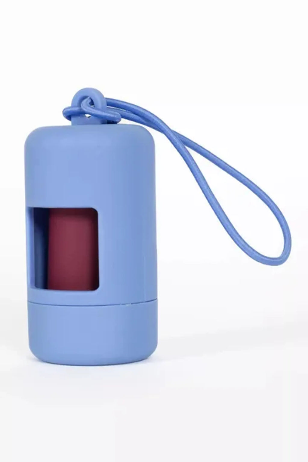 Cornflower Blue Waste Bag Dispenser for Dogs - Aria the Fox