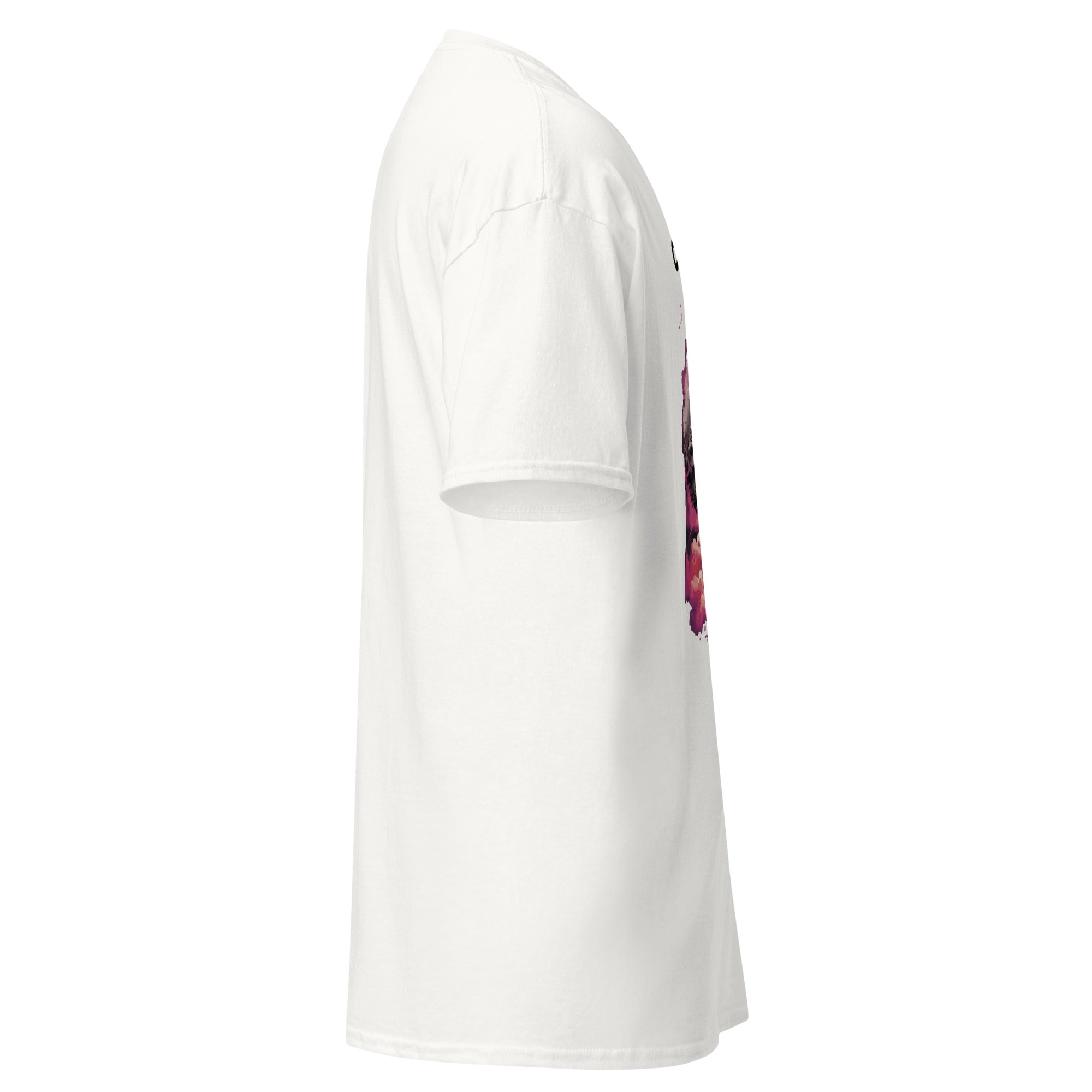 "Cute But Psycho" Wild Hair Poodle Graphic T-Shirt side 2