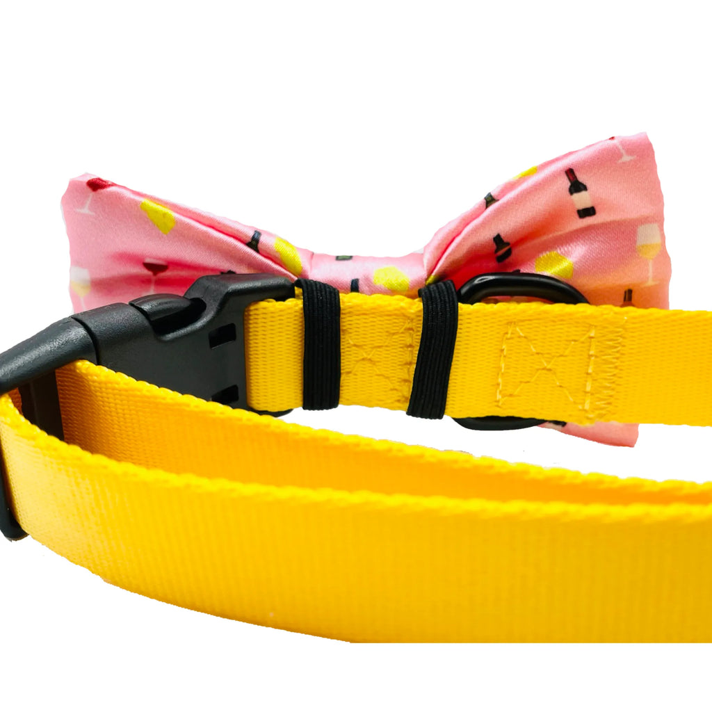 Delightfully Fun Patterns Dog Bow Tie - Cutie Ties rear