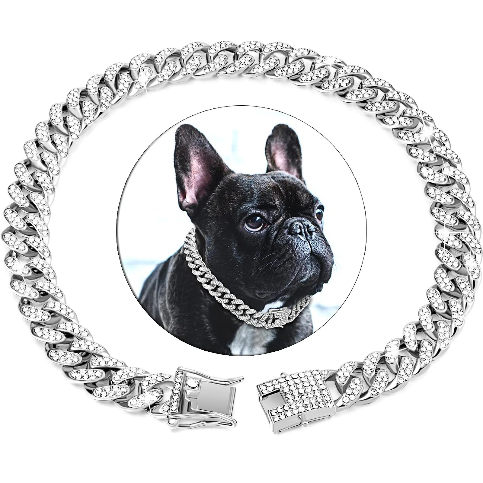 Dog_Cuban_Chain_Collar_with_Secure_Design_Buckle_silver