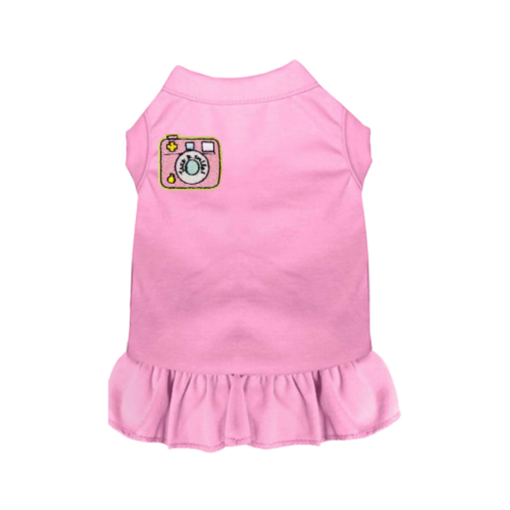 Everyday Selfie Dog Dress - Bark Fifth Avenue pink