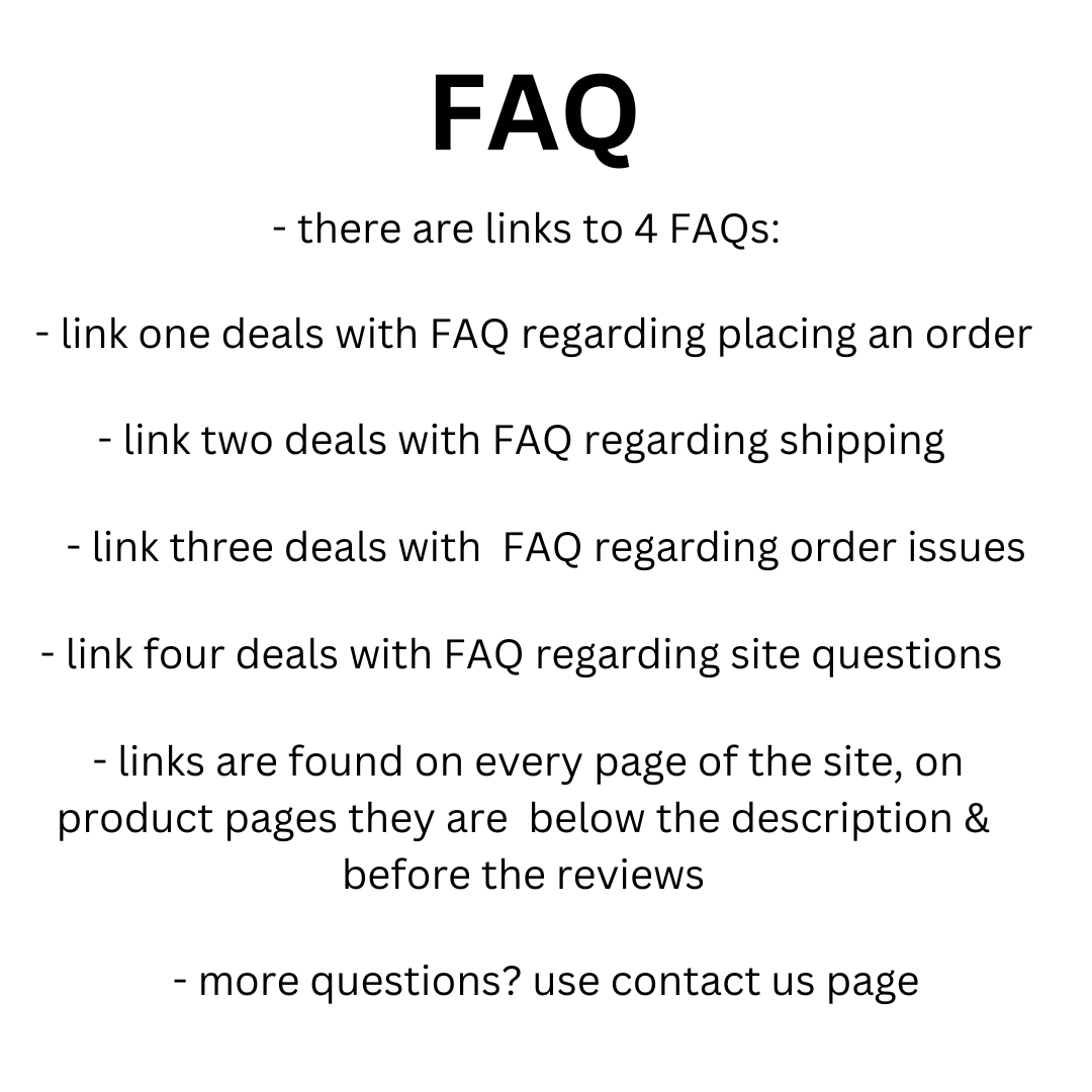 FAQ questions