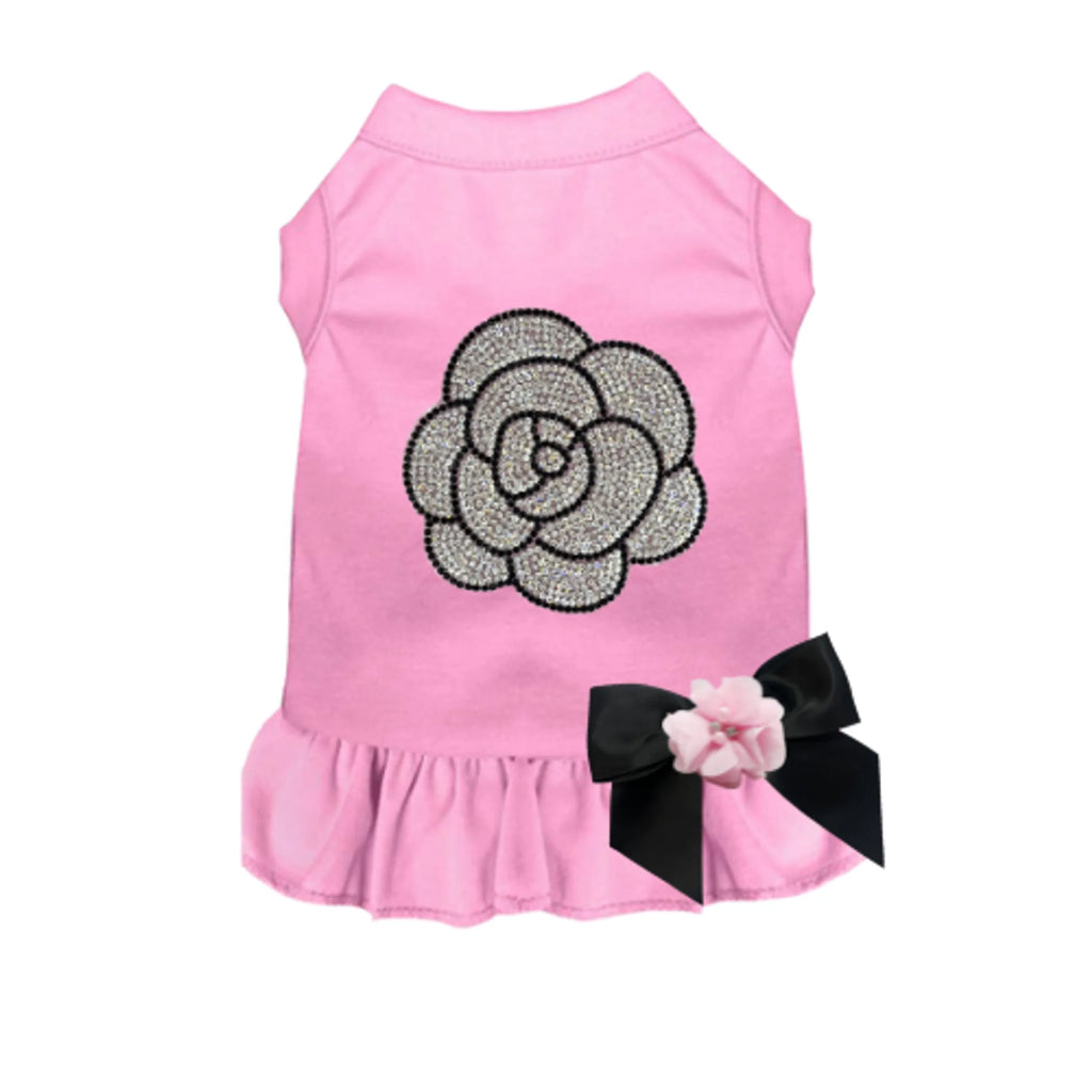 Floral Camellia Dog Dress - Bark Fifth Avenue