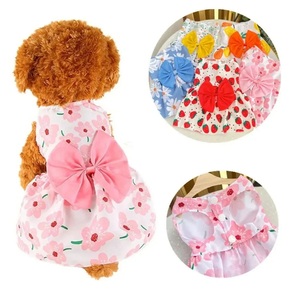 Floral_Dog_Dresses_with_Bow_showcase_image