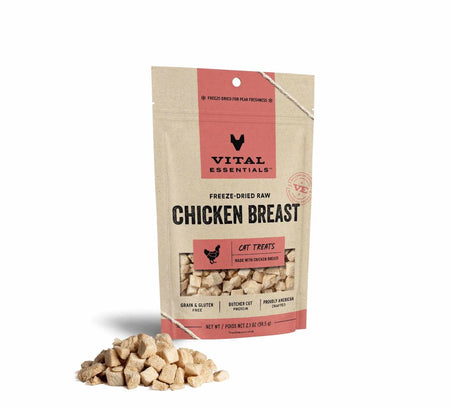 Freeze-Dried Raw Chicken Breast Treats for Dogs - Vital Essentials®