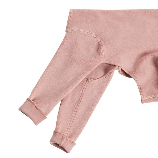 Pink sweatshirt on a white background