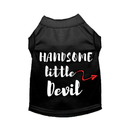 Handsome Little Devil Dog Shirt- Bark Fifth Avenue black
