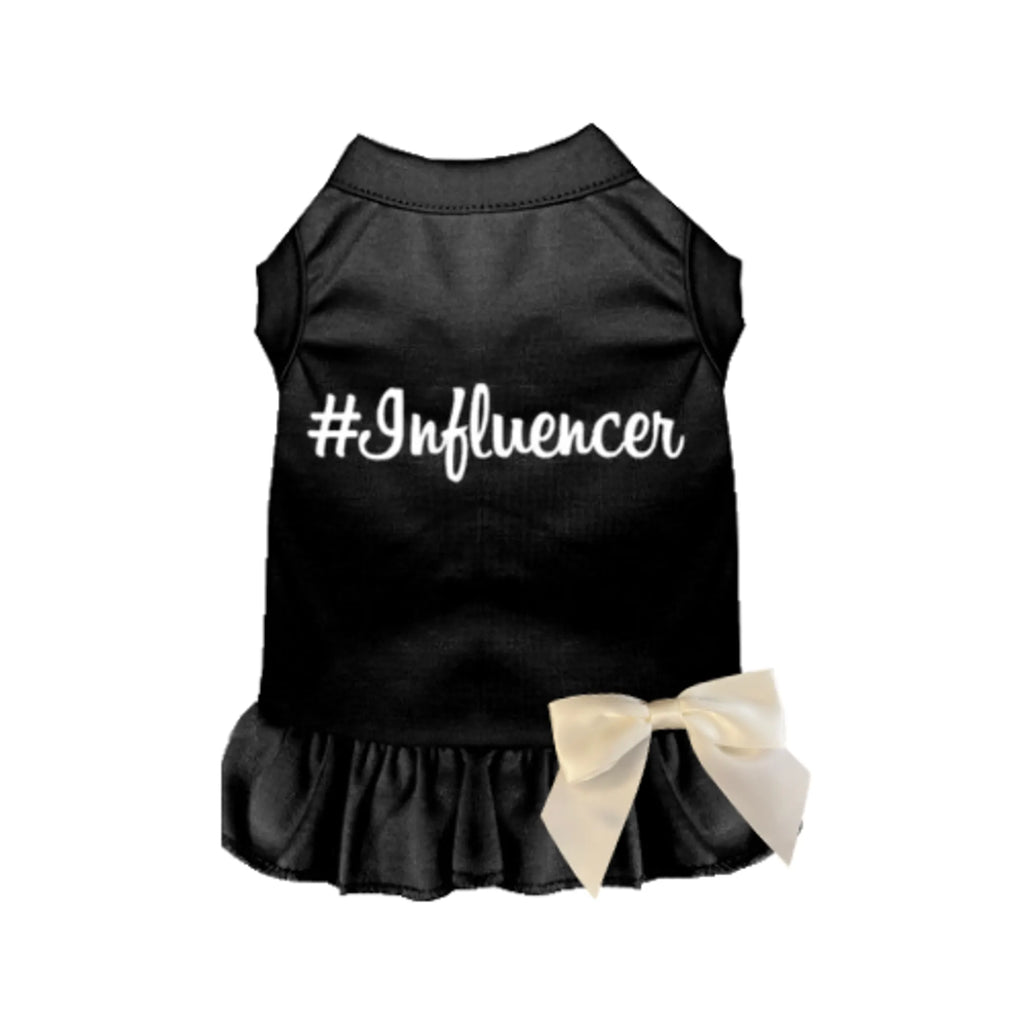 #Influencer Dress for Dogs - Bark Fifth Avenue black