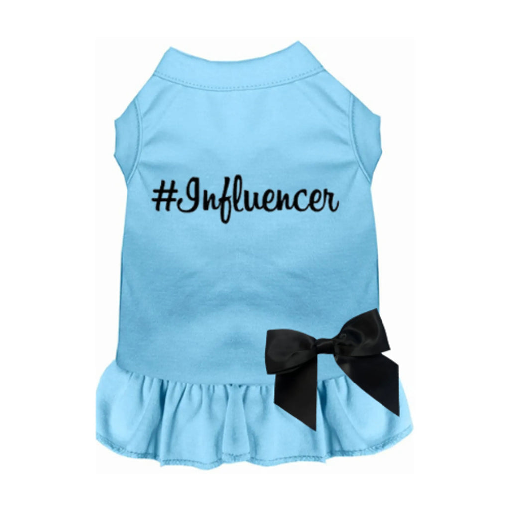 #Influencer Dress for Dogs - Bark Fifth Avenue blue
