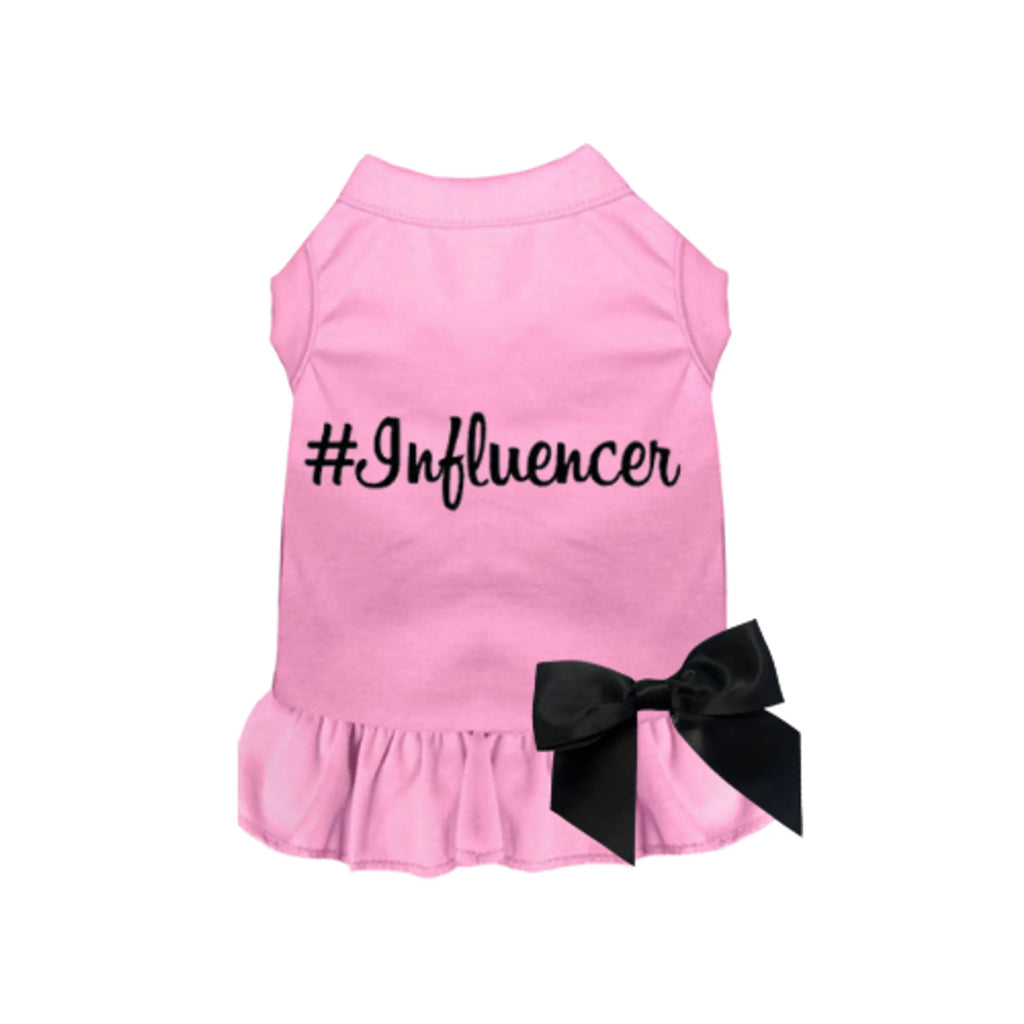 #Influencer Dress for Dogs - Bark Fifth Avenue pink