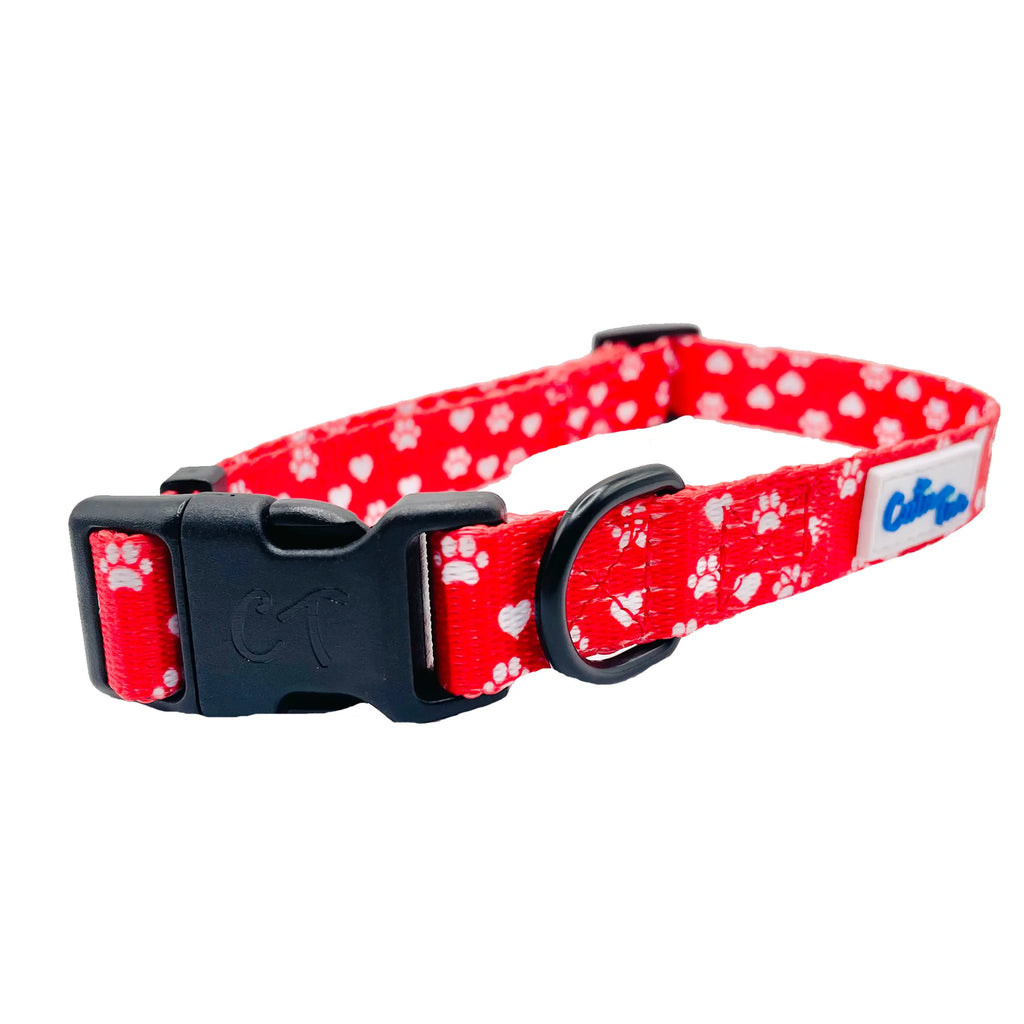 Multiple Colors Fun Design Dog Collar - Cutie Ties side 2