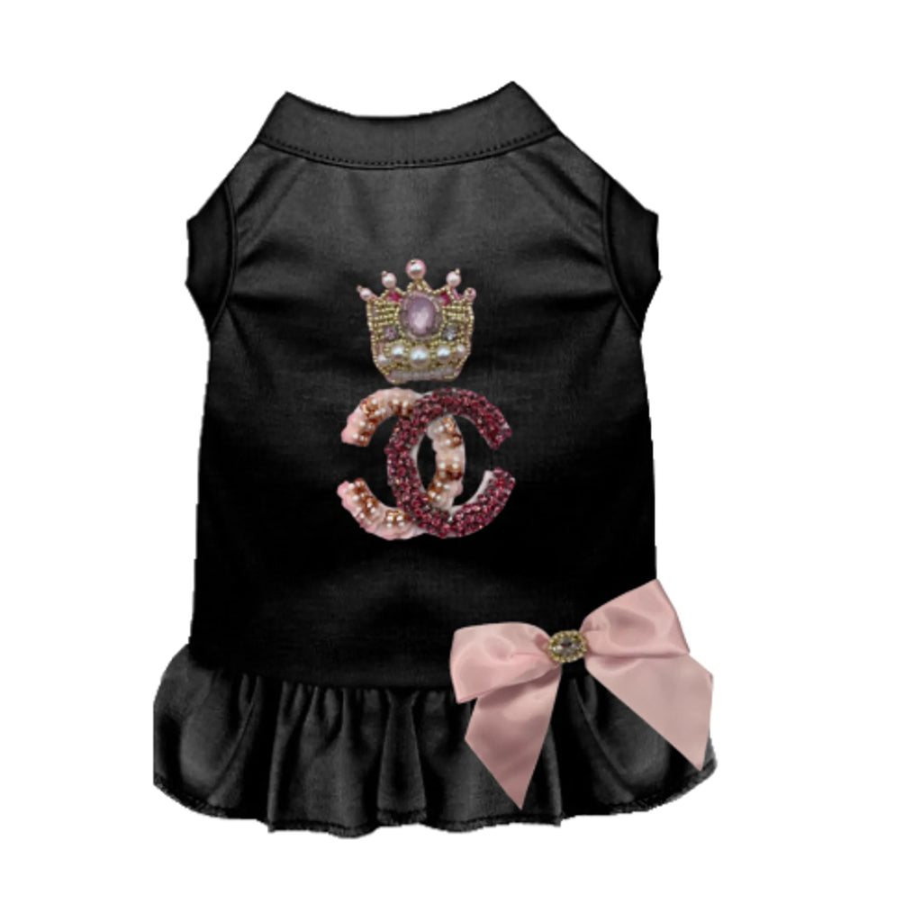 My Pretty Elegant Princess Dress for Dogs - Bark Fifth Avenue black