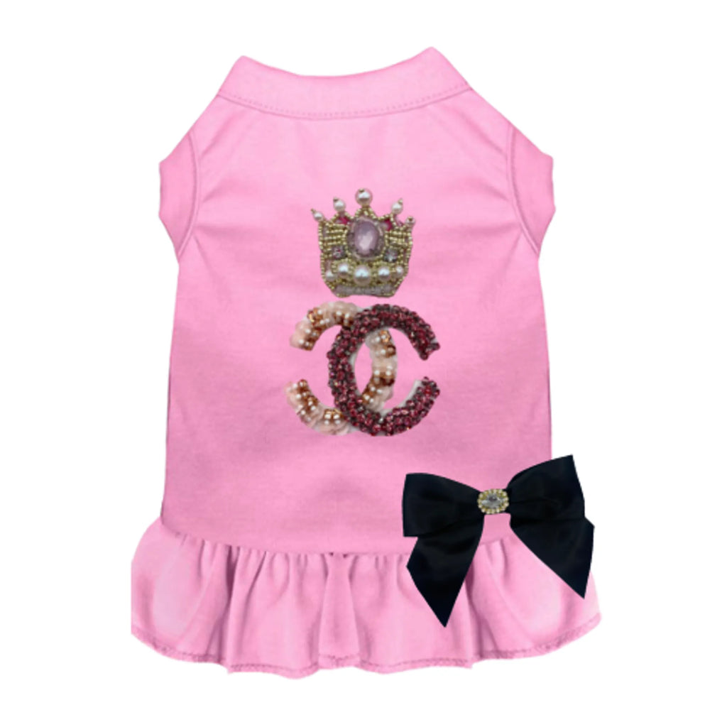 My Pretty Elegant Princess Dress for Dogs - Bark Fifth Avenue pink