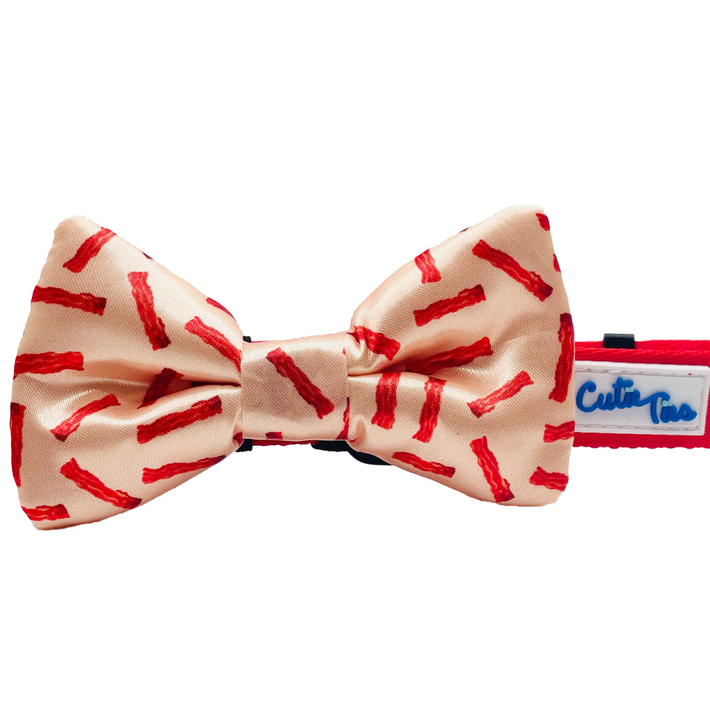 Patriotic and More Dog Bow Tie - Cutie Ties bacon