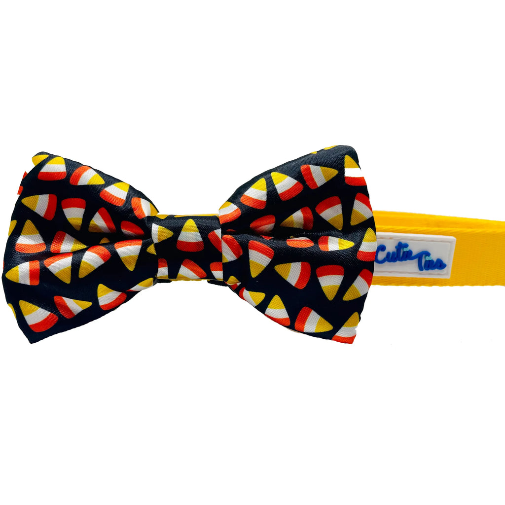 Patriotic and More Dog Bow Tie - Cutie Ties candy corn