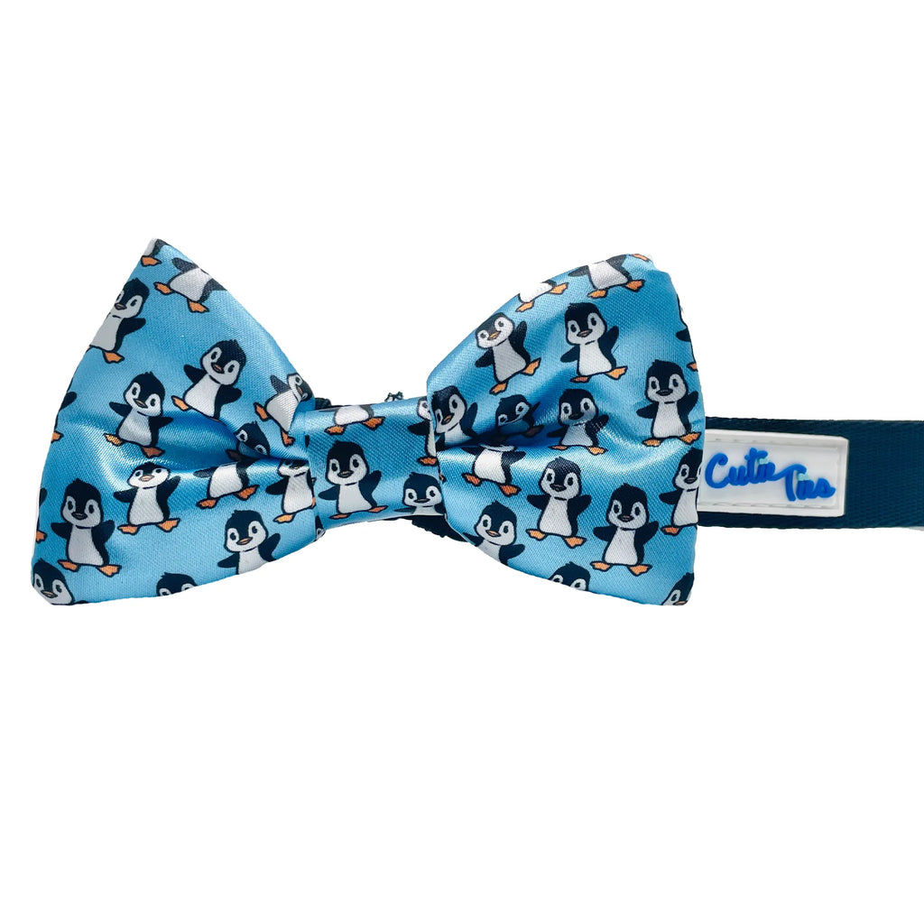 Patriotic and More Dog Bow Tie - Cutie Ties penguin