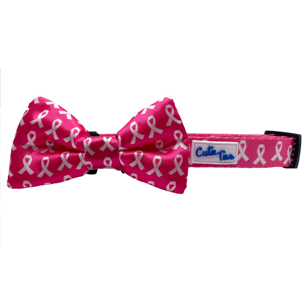 Patriotic and More Dog Bow Tie - Cutie Ties pink