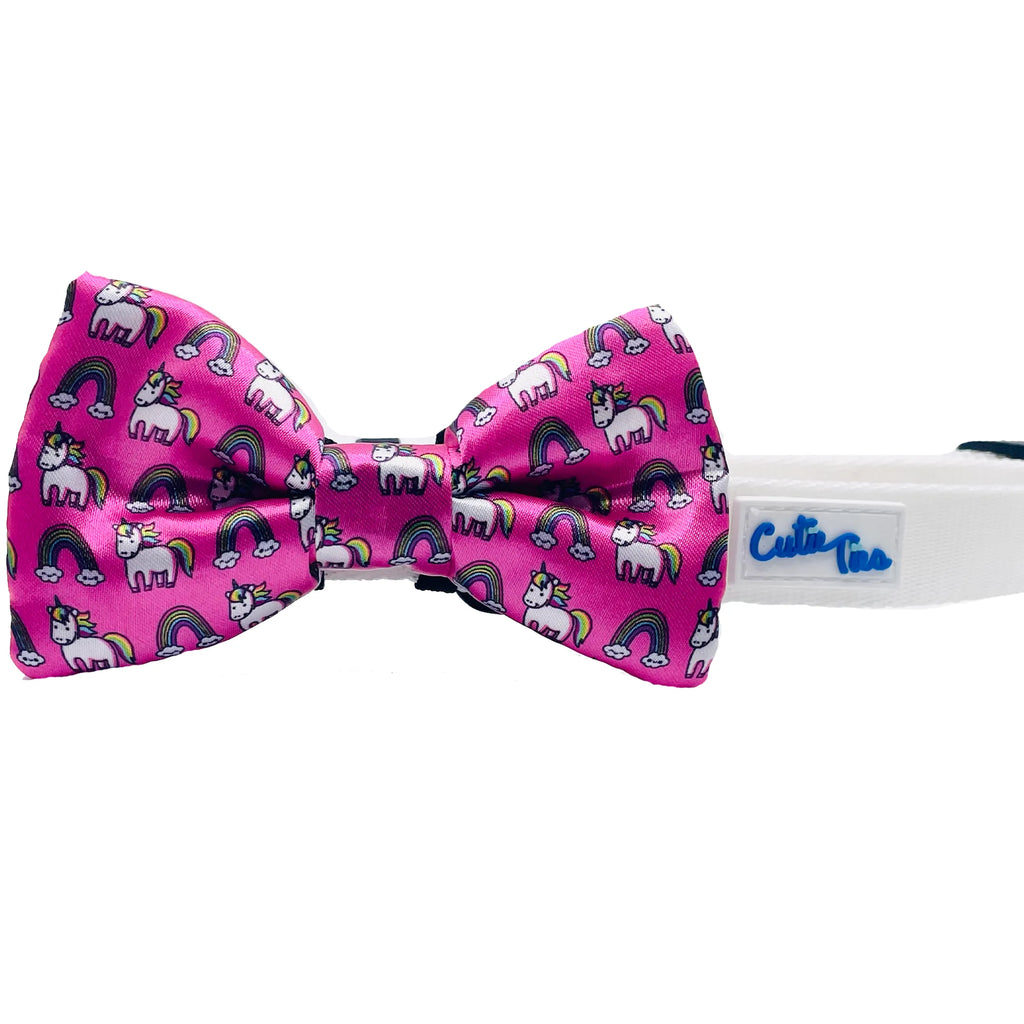 Patriotic and More Dog Bow Tie - Cutie Ties rainbow