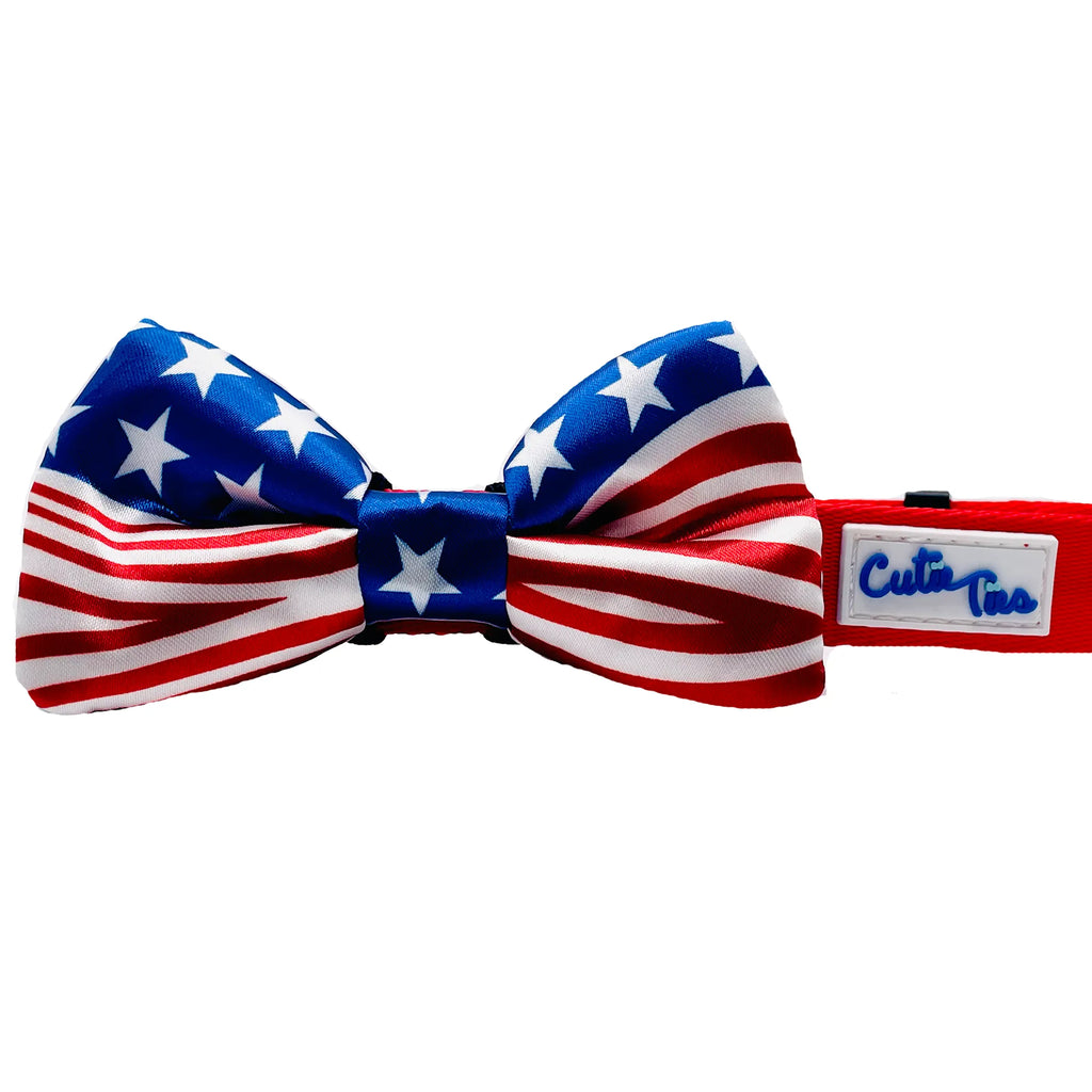Patriotic and More Dog Bow Tie - Cutie Ties usa