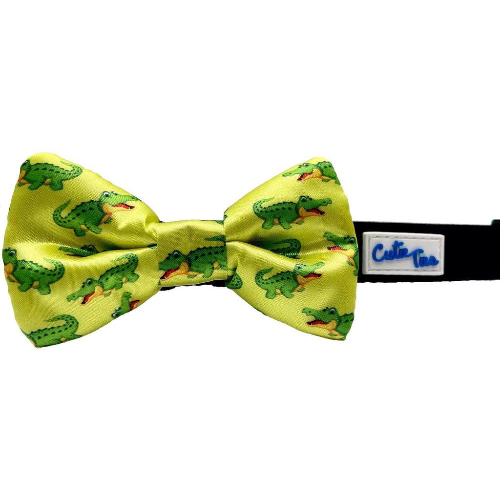 Patriotic and More Dog Bow Tie - Cutie Ties yellow