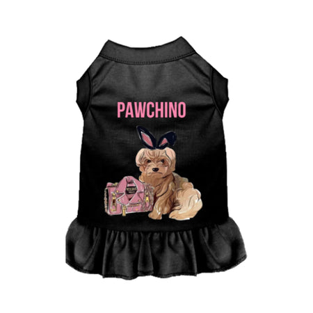Pawchino Dress for Dogs - Bark Fifth Avenue black