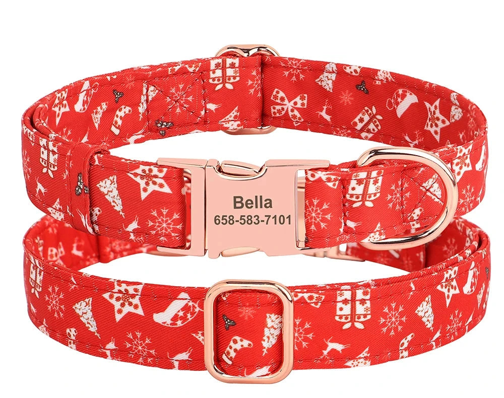 Personalized_Christmas_Dog_Collar_red