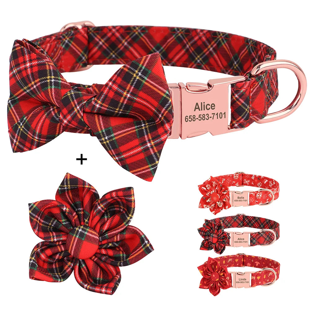 Personalized_Christmas_Dog_Collar_showcase_image