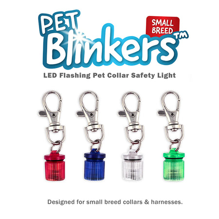 Pet Blinkers LED Collar Charm and Safety Light - Flipo