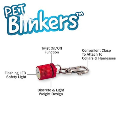 Pet Blinkers LED Collar Charm and Safety Light - Flipo benefits
