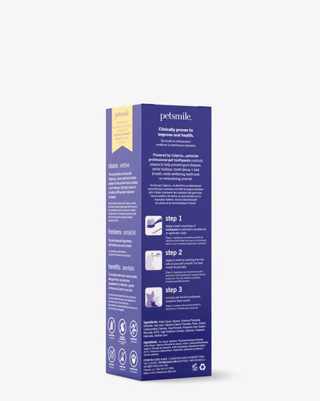 PetSmile dental care product packaging on a white background