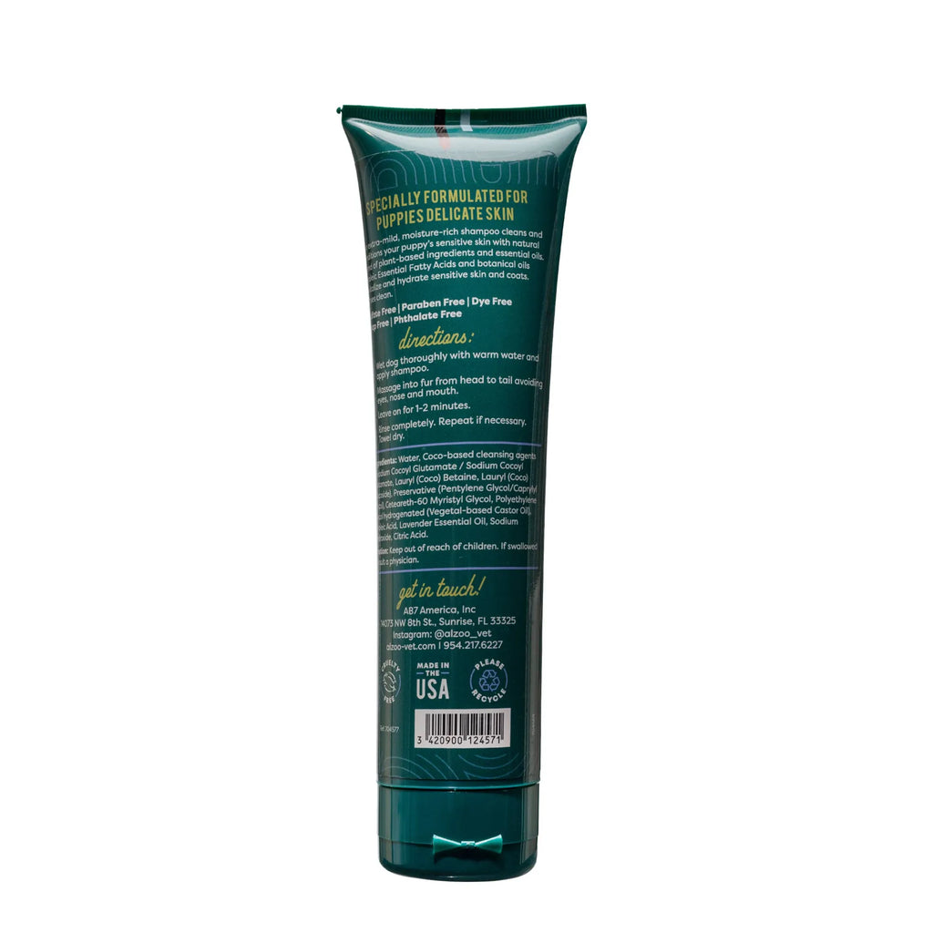Plant-Based Grooming Shampoo for Puppies - 8oz - ALZOO rear