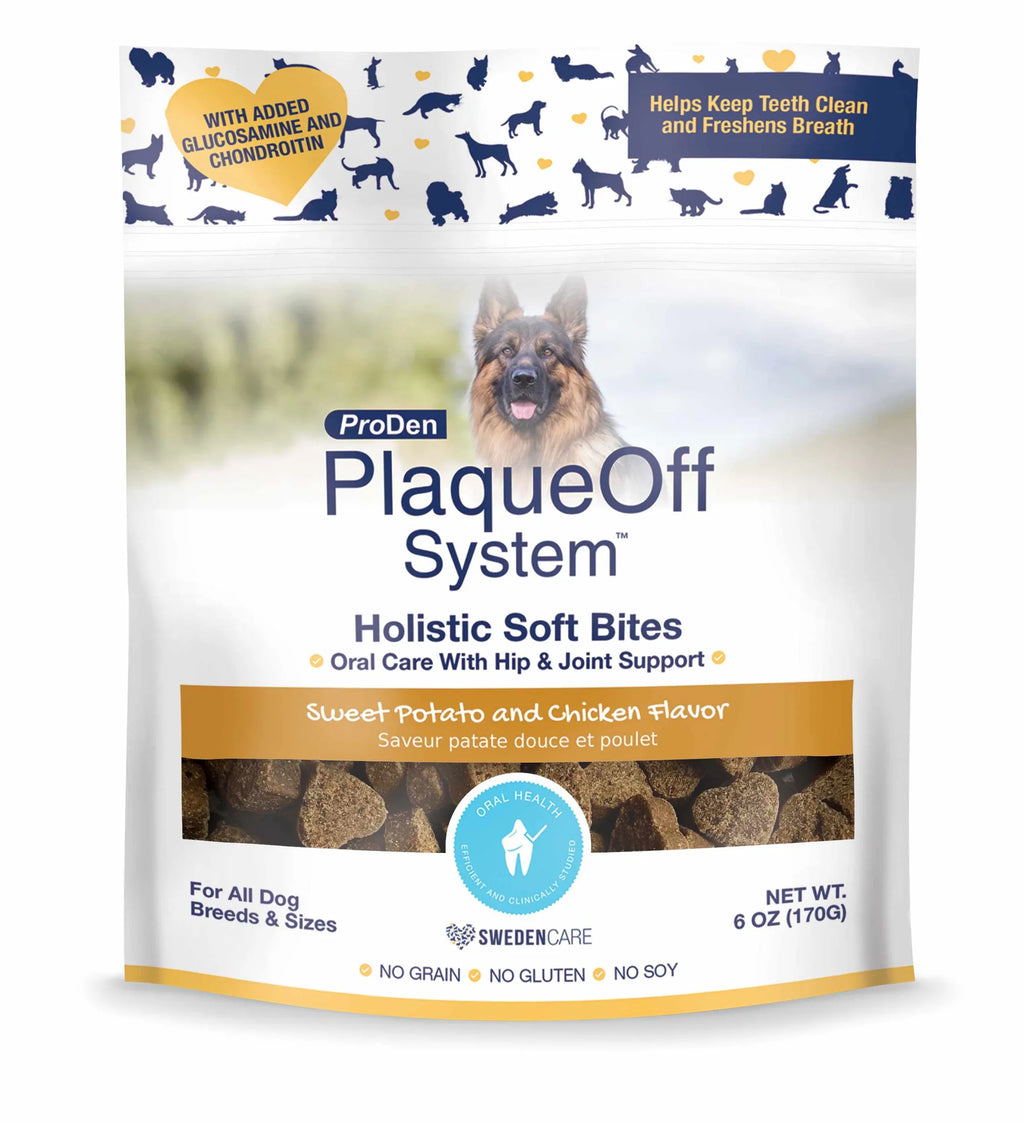 PlaqueOff Holistic Soft Bites - Oral Care with Hip & Joint - ProDen