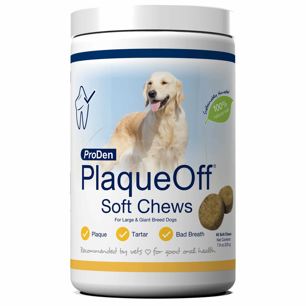 PlaqueOff Soft Chews for Large Breed Dogs - ProDen