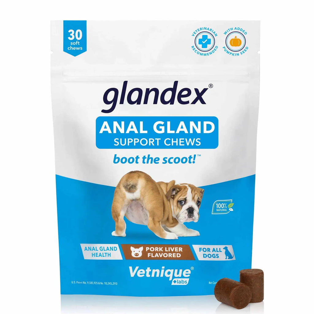 Pork Liver Soft Chews for Dogs - 30 ct - Glandex