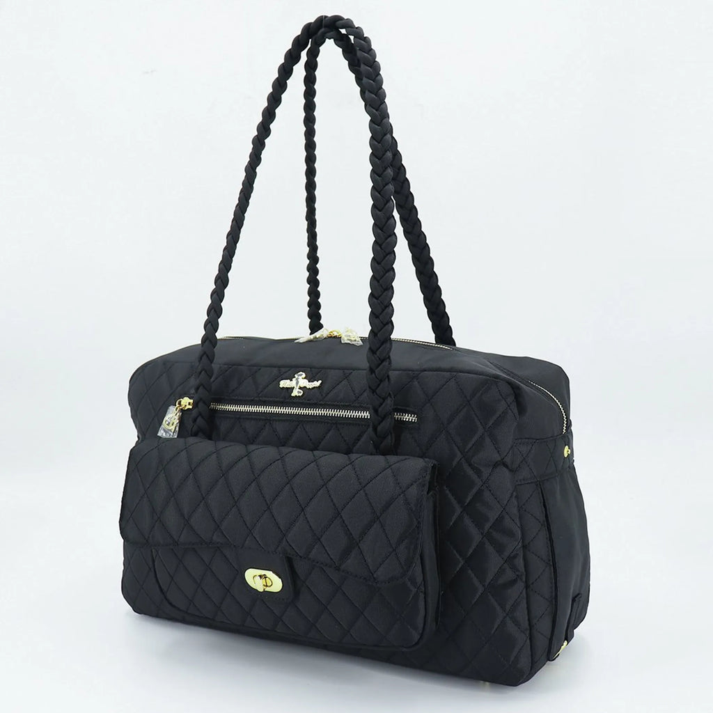 Porsha Dog Carrier - Hello Doggie Inc. black