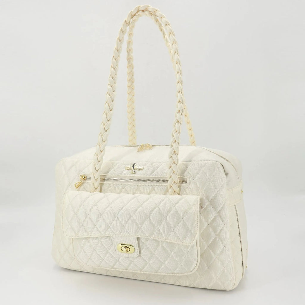 Porsha Dog Carrier - Hello Doggie Inc. cream
