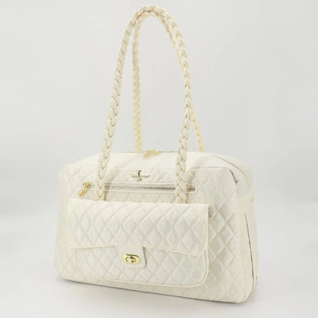 Porsha Dog Carrier - Hello Doggie Inc. cream